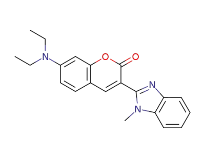 7-(diethylamino)-3-(1-methyl-1H-benzimidazol-2-yl)-2Hchromen-2-one