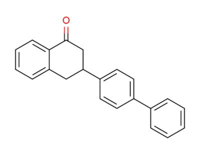 3-(Biphenyl-4'-yl)-1,2,3,4-tetrahydronaphthalen-1-one
