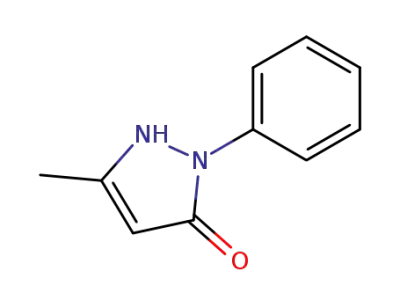 3-methyl-1-phenylpyrazolin-5(4H)-one