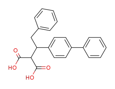 [1-(biphenyl-4-yl)-2-phenylethyl]malonic acid