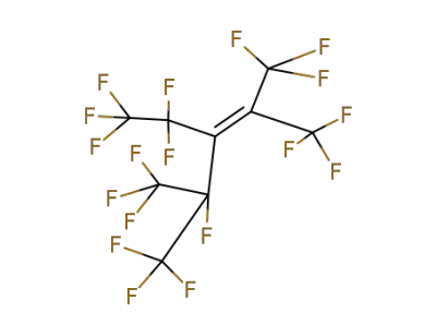 1,1,1,4,5,5,5-heptafluoro-3-(pentafluoroethyl)-2,4-bis(trifluoromethyl)pent-2-ene