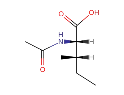 (2S,3S)-N-acetyl-2-amino-3-methylpentanoic acid