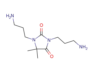 1,3-bis-(3-amino-propyl)-5,5-dimethyl-imidazolidine-2,4-dione