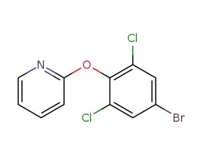 2-(4-bromo-2,6-dichlorophenoxy)pyridine